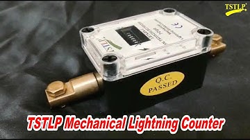TSTLP / TS-LSC7 Mechanical Lightning Strike Counter requiring NO battery for long-term use