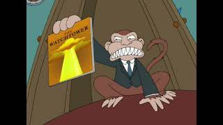 Family Guy - The Evil Monkey Is A Jehovah's Witness