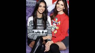 Mariana Varela And Fabiola Valentin Holding Hands