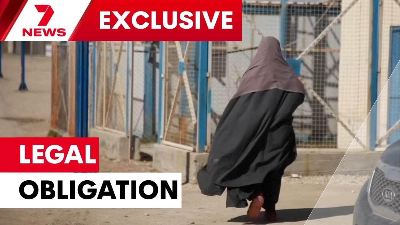 Australia obligated to provide passports to women fleeing Syria ISIS camps, Tony Burke says | 7NEWS