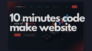 10 minutes code make website header using HTML and CSS | ওয়েবসাইট হেডার তৈরি করুন 2022
