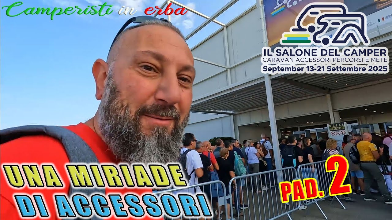 SALONE DEL CAMPER 2025 padiglione 2, il mondo degli accessori