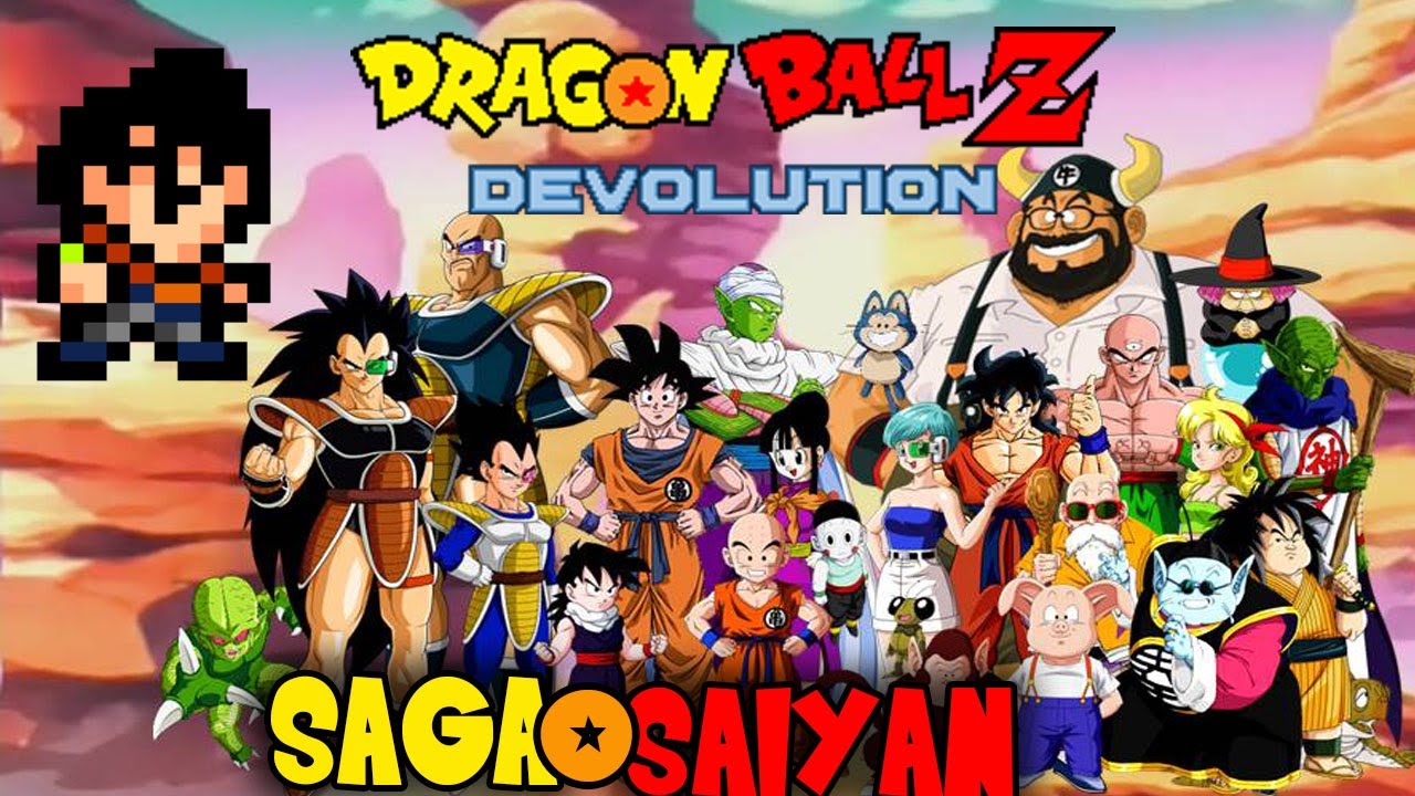 Dragon Ball Z Devolution - Saga Saiyan - YouTube