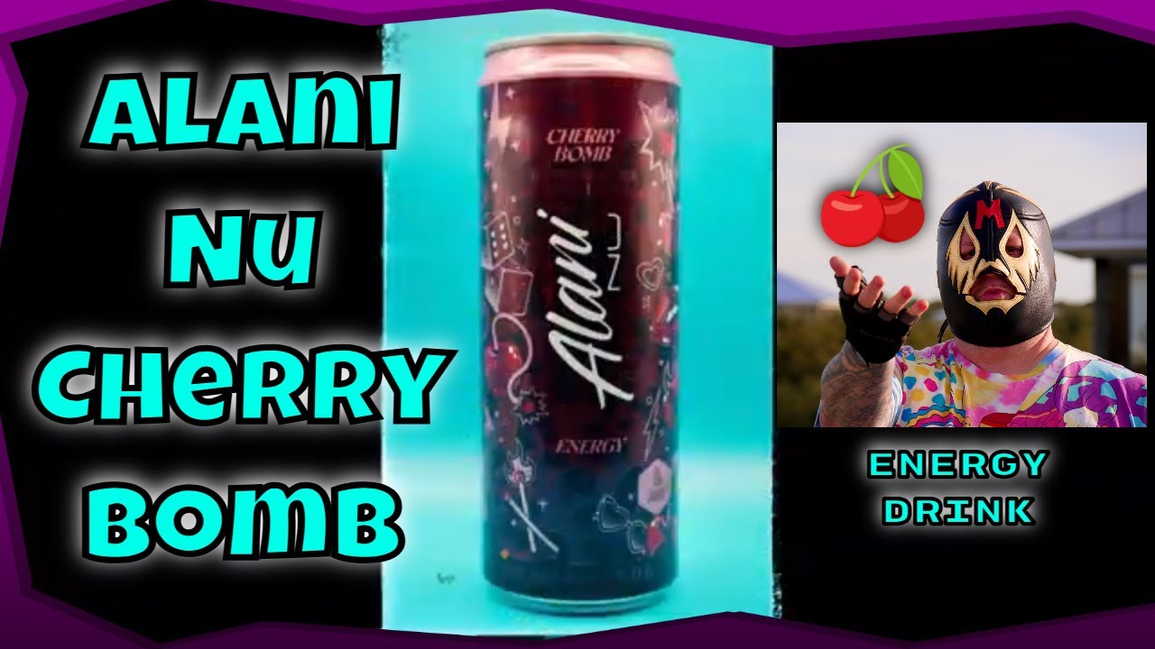 Alani Nu Cherry Bomb energy drink
