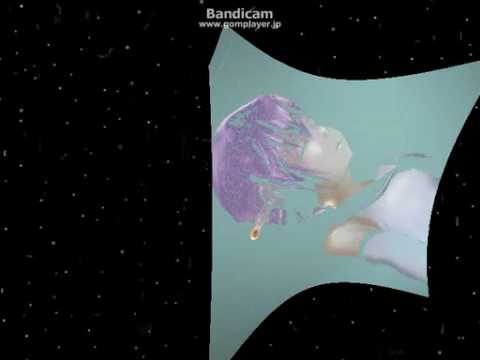 【UTAU・デフォ子】Defauko sleeps in the night sky.【オリジナル】