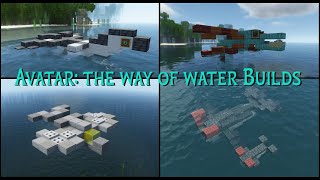 Minecraft: 12  Avatar: The Way Of Water Build Ideas!