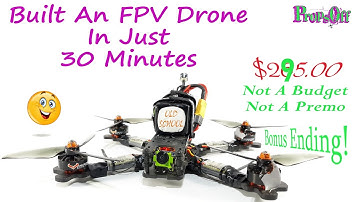 Fastest FPV Drone Build Video (Time-lapse 100%)