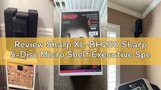 Review Sharp XL-BH250 Sharp 5-Disc Micro Shelf Executive Speaker System with Bluetooth, USB Port for