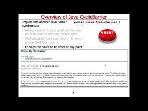 Java CyclicBarrier (Part 1)