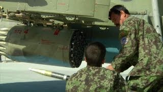 Afghan Air Force Arms MI-17 Helicopters with 57mm Rockets
