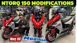 Tvs Ntorq 150 Modified To Perfection Ntorq 150 Crash Guard Skd Bike World
