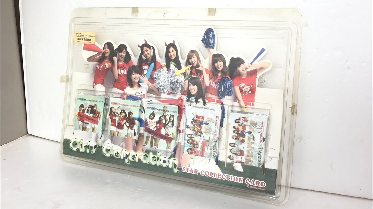 Star Collection Card 未開封品 輸入盤 Star Collection Card Girl's Generation 15パック 少女時代 スターコレクションカード ...