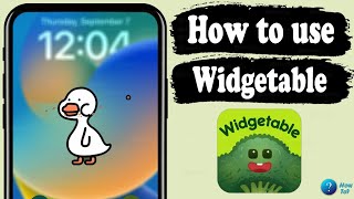 How to use widgetable app for beginners - widgetable app tutorial screenshot 2