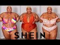 SHEIN CURVE SWIMWEAR HAUL // PLUS & CURVY // 3X