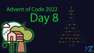 Advent of Code 2022 Day 8: Treetop Tree House (C#, .NET 7)