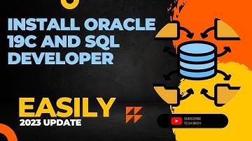 How to download & install Oracle 19c and SQL Developer on windows10/11 || Tech Brgv ||#sqldeveloper