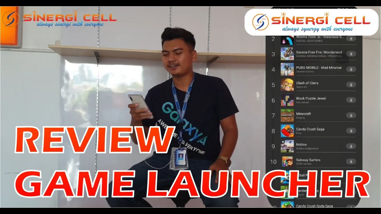 REVIEW : FITUR GAME LAUNCHER - YouTube