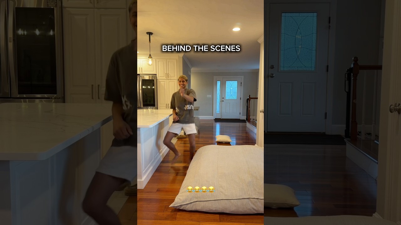 Behind the scenes 😂 | #shorts  #beatit