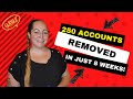 Mindblowing credit sweep results 250 accounts removed in just 8 weeks