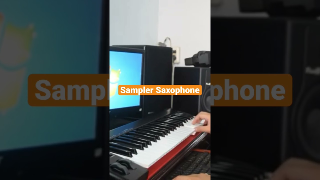 Demo Sampler Saxophone Kontakt/ Test velocity midi keyboard SE nektar49 