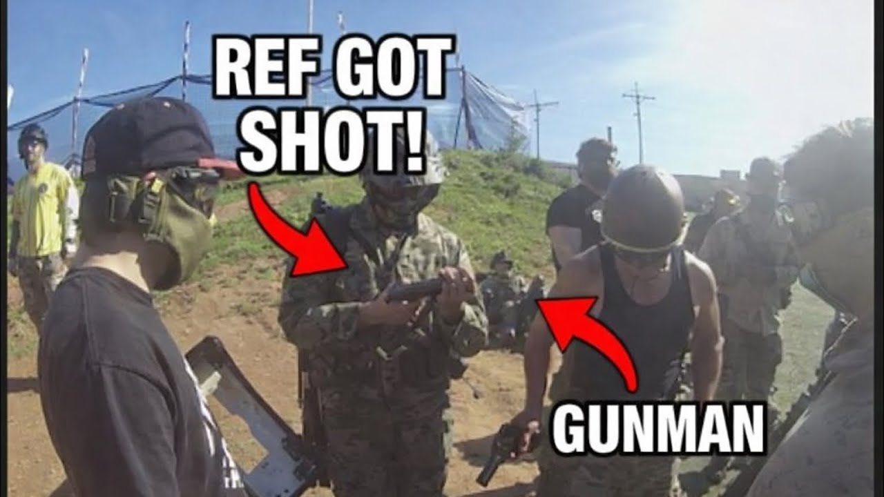 REF GOT SHOT! | Airsoft Hostage Rescue Gone Wild