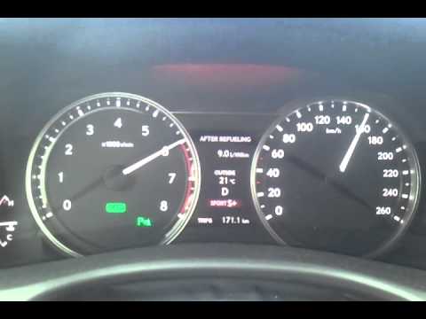 Lexus Gs 450h 0-200 km/h
