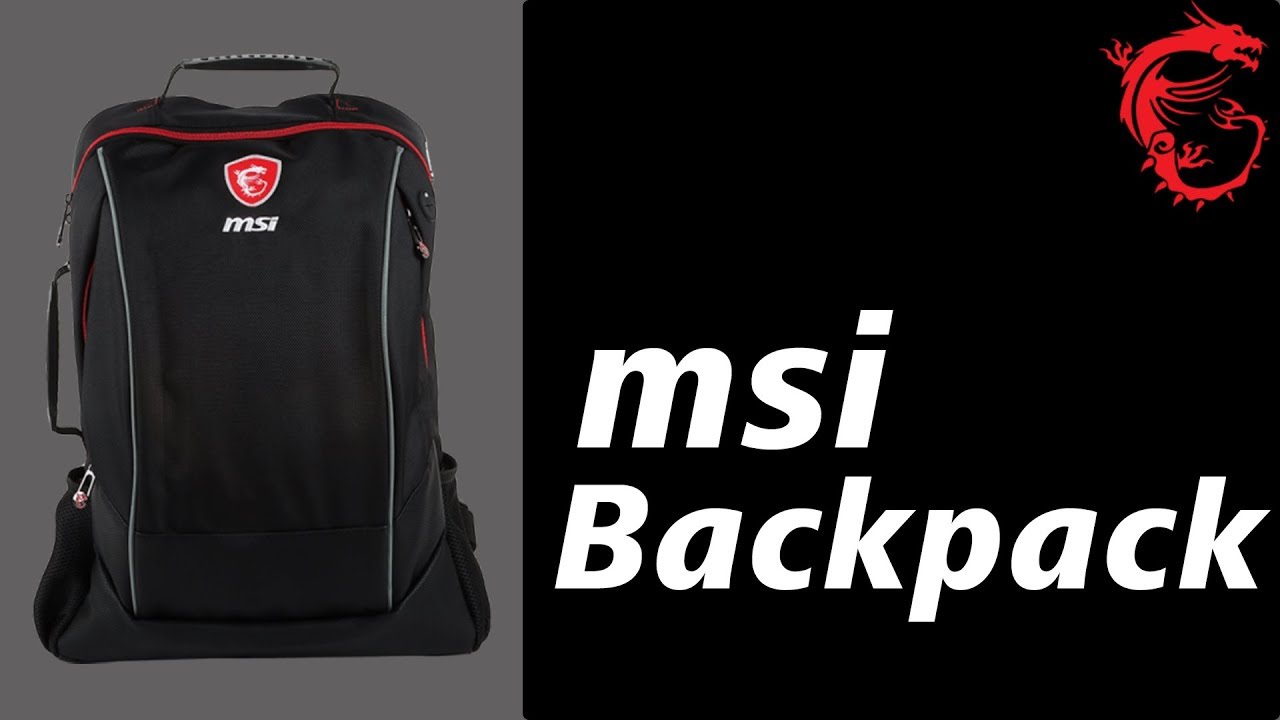 MSI Prestige 17´´ Laptop Bag Black | Techinn