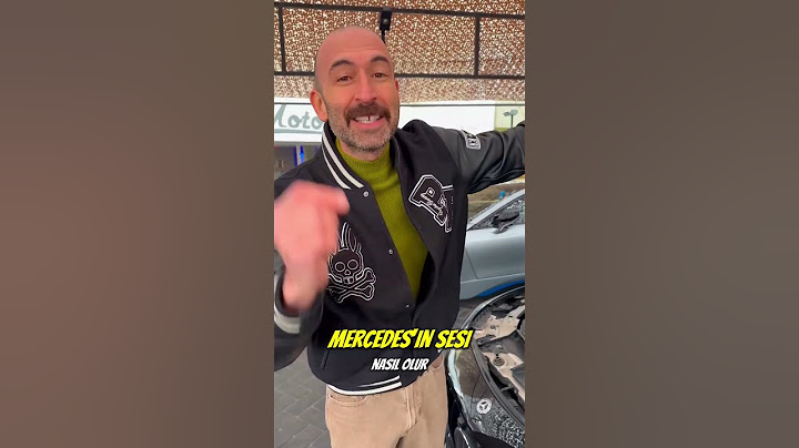 Türk Kadını Elinden Çıkan Mercedes AMG 🇹🇷🇹🇷
