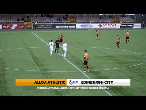 Alloa Edinburgh City Goals And Highlights