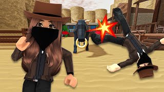 ESCAPING PRISON IN THE WILD WEST | Wild West Obby
