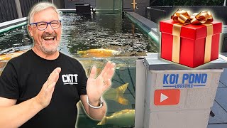 My Experience Of A New Koi Shop Event Plus We Have A Winner Of The Koi Pond 10K Subscribers Comp
