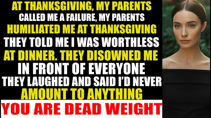 My Parents Told Me “Go Live in the Streets” at Thanksgiving…They Didn't Know I Earn $25M. 3 Weeks...