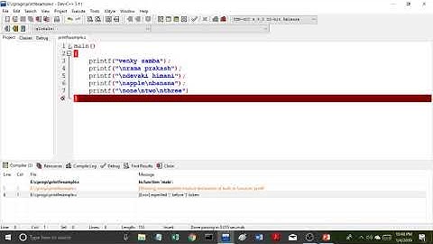 C2 printf usage for output