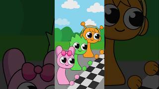 Sprunki - Pinki Run Race Incredibox Sprunki Animation