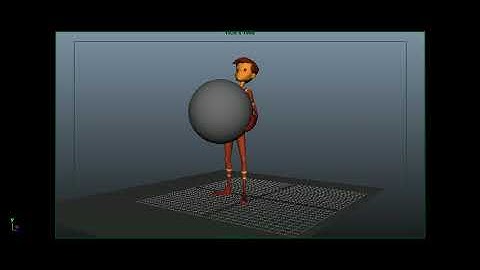 weight lifting 3d animation using stewart character & using Autodesk Maya #3D Animation #Maya