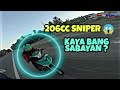 206cc YAMAHA SNIPER| kaya bang sabayan ni Raider f.i Superstock? WATCH! PART 1