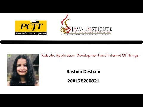Obstacle Avoiding Robot Car - Using Bluetooth Control | Java Institute | 1st Year |