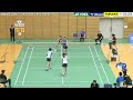 廣上瑠依／加藤佑奈（再春館製薬所）vs 篠谷菜留／山北奈緖（NTT東日本）ランキングサーキット2024 WD2回戦