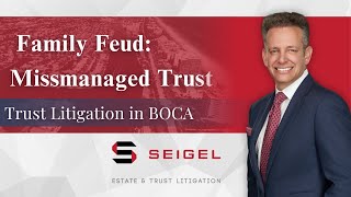 Disputing a Trust? Boca Raton, Florida Trust Litigation Attorney Explains What You Can Do