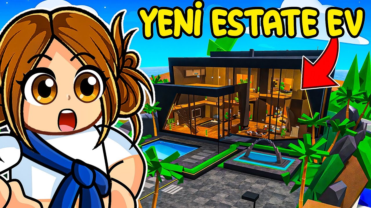 Yeni Estate Eve Gidiyoruz! 🏡 Kocaman Ev Turu ve Yeni Arkadaşlar ✨ Roblox Brookhaven🏡RP