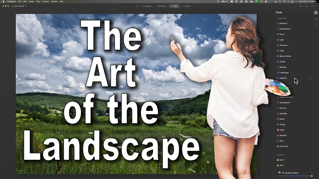 The ART of the LANDSCAPE in LUMINAR AI