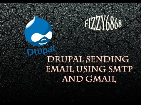 Drupal sending email using SMTP using gmail