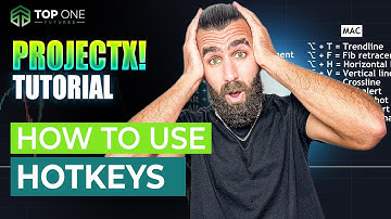 ProjectX Top One Futures - How To Use Hotkeys