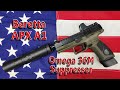 Beretta APX A1 Tactical with the SilencerCo Omega 36M and Rugged Obsidian 45