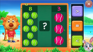 Math Kids - Add, Subtract, Count, and Learn - Compare