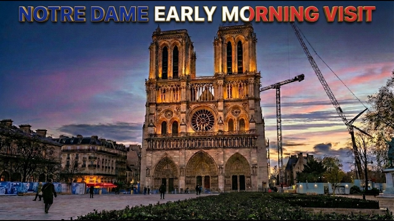 Visiting Notre Dame Paris: Early Morning Mass & No Crowds