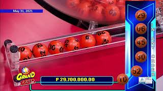 [LIVE] PCSO  9:00 PM Lotto Draw - May 31, 2021