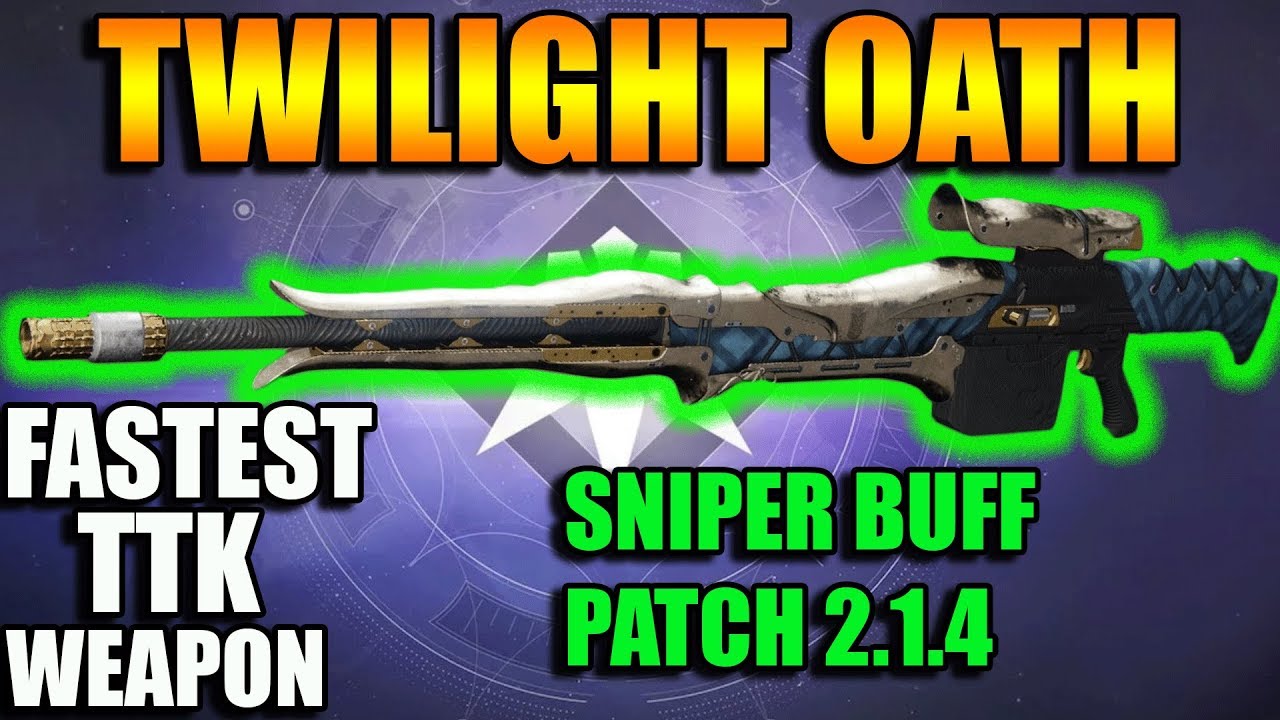 Destiny 2 | Twilight Oath Sniper Buff! PvP Gameplay Review | Patch 2.1.4