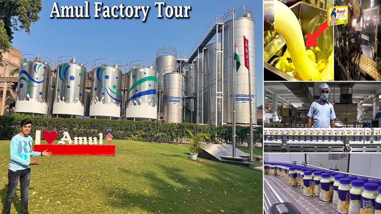 visit amul factory