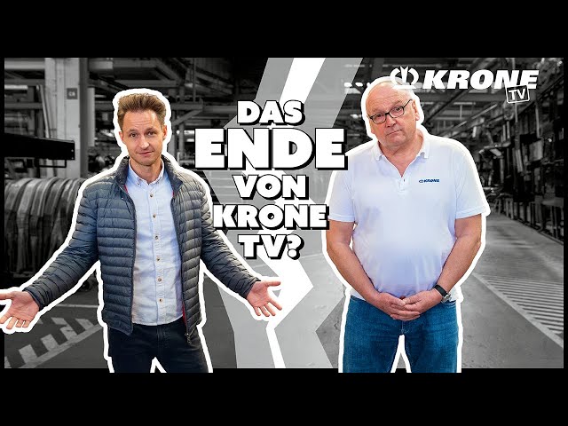 We need to talk to you... The end of KRONE TV? | KRONE TV